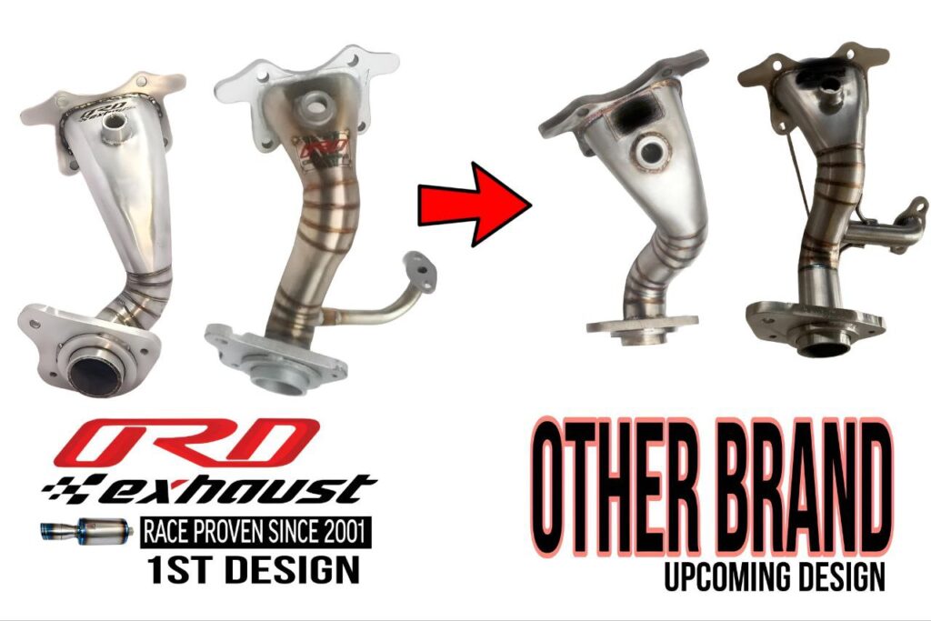 ORD exhaust Pioneer Downpipe Nasional